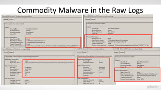 SplunkLive Melbourne Splunk for Operational Security Intelligence | PDF