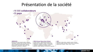 6
Présentation de la société
 