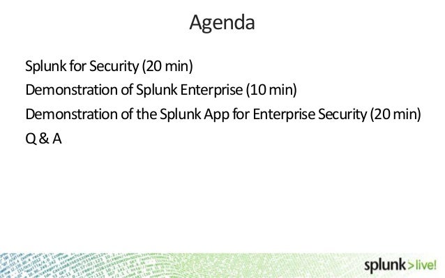 splunk .conf 2018 agenda splunk .conf 2018 agenda