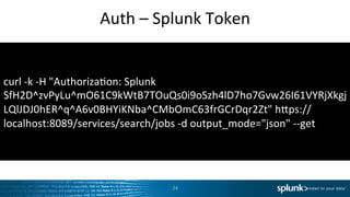 Splunk's api how we built it | PDF