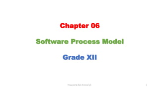 SPM.pdf grade 12 computer science note software Process model | PDF