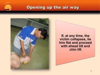 Opening up the air way6