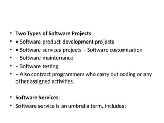 software project management- plans and methodologies | PPTX