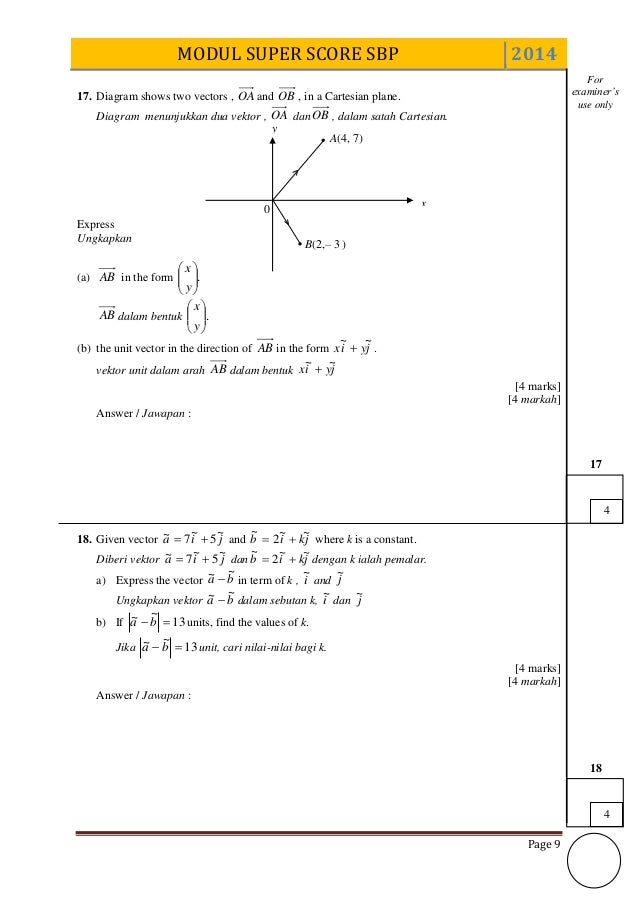 Spm 2014 add math modul sbp super score [lemah] k1 set 2 