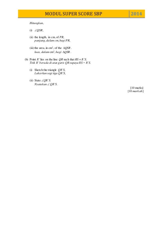 Spm 2014 add math modul sbp super score [lemah] k2 set 3 