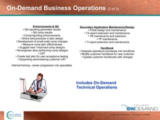 On-Demand: Is It Right For Your Company? Slide 14