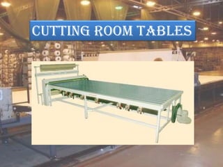 Cutting Room Tables
 
