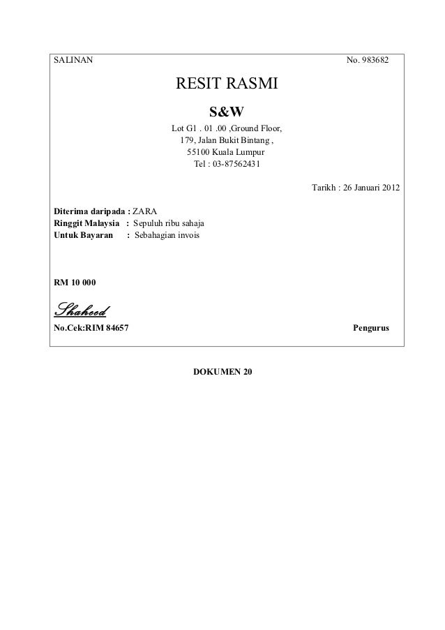 Spm folio akaun