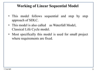 SDLC and Software Process Models Introduction ppt | PPT