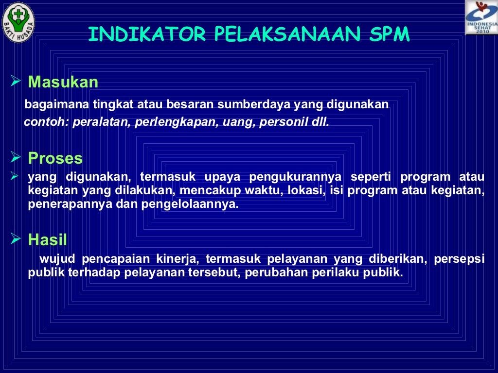 Spm kesehatan