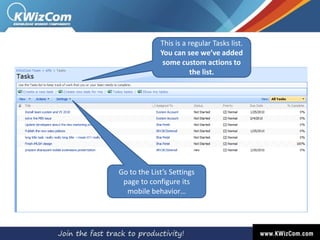 Fast response – Thin HTML, CSS-based