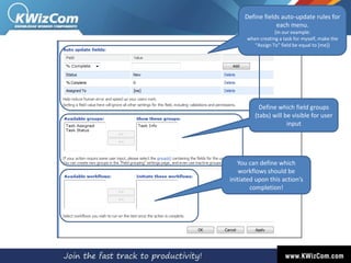 I now see the exact menus I need (and NOT the regular SharePoint menus that half of them I never use..)I see only the menus I need to see according to defined logic(who I am, Which view I am watching)When I click the “Create new task for me” action,The following will happen
