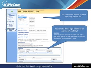 Pre-action confirmation message and if I click “OK”..