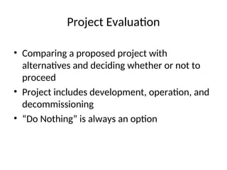 Comprehensive Guide to Software Project Evaluation and Risk Management ...