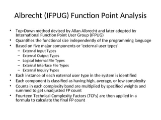 Comprehensive Software Project Management: Estimation Techniques and ...