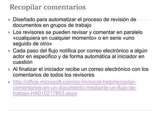 Conoce las funcionalidades OOB (Out of the box) de SharePoint 