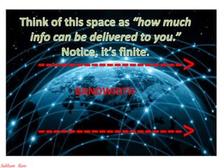 ----------------------------------->
------------------->
------------------->
BANDWIDTH
Subham Ram
 