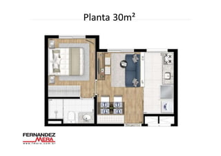 Planta 30m²
 