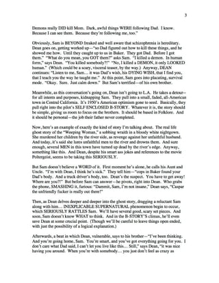 Supernatural Pitch  2004