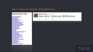 http://<Jboss IP address>/status&full=true
 
