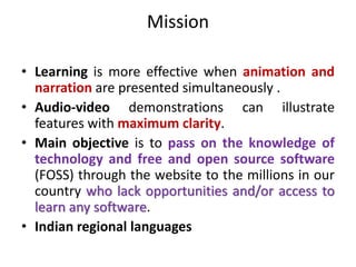 Spoken tutorials libreoffice | PPTX