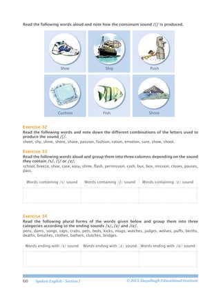 Spoken english section1-thesoundsystemofenglish | PDF