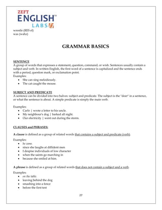 Sentence For Diffident Spoken english beginner materials | PDF