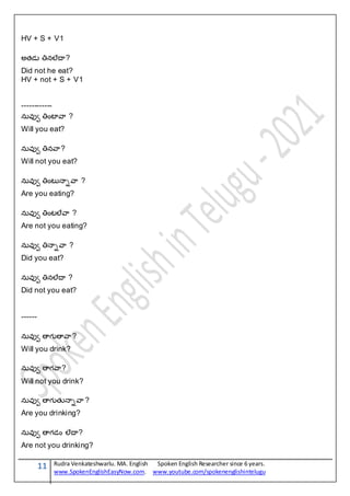 Spoken English in Telugu.pdf