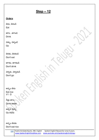 Spoken English in Telugu.pdf
