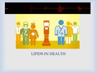 LIPIDS IN HEALTH
 