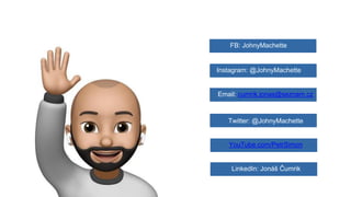 FB: JohnyMachette
Instagram: @JohnyMachette
Twitter: @JohnyMachette
YouTube.com/PetrSimon
Email: cumrik.jonas@seznam.cz
Li...