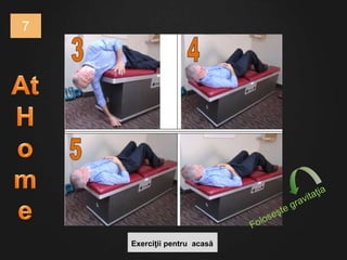 7
Exerciţii pentru acasă
 