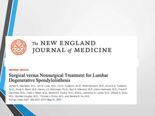 OperativeVs Non-operative
 