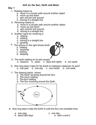 Planet rotation (worksheet) | PDF planet-rotation-worksheet-pdf