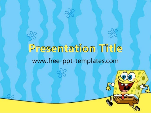 Spongebob Ppt Template