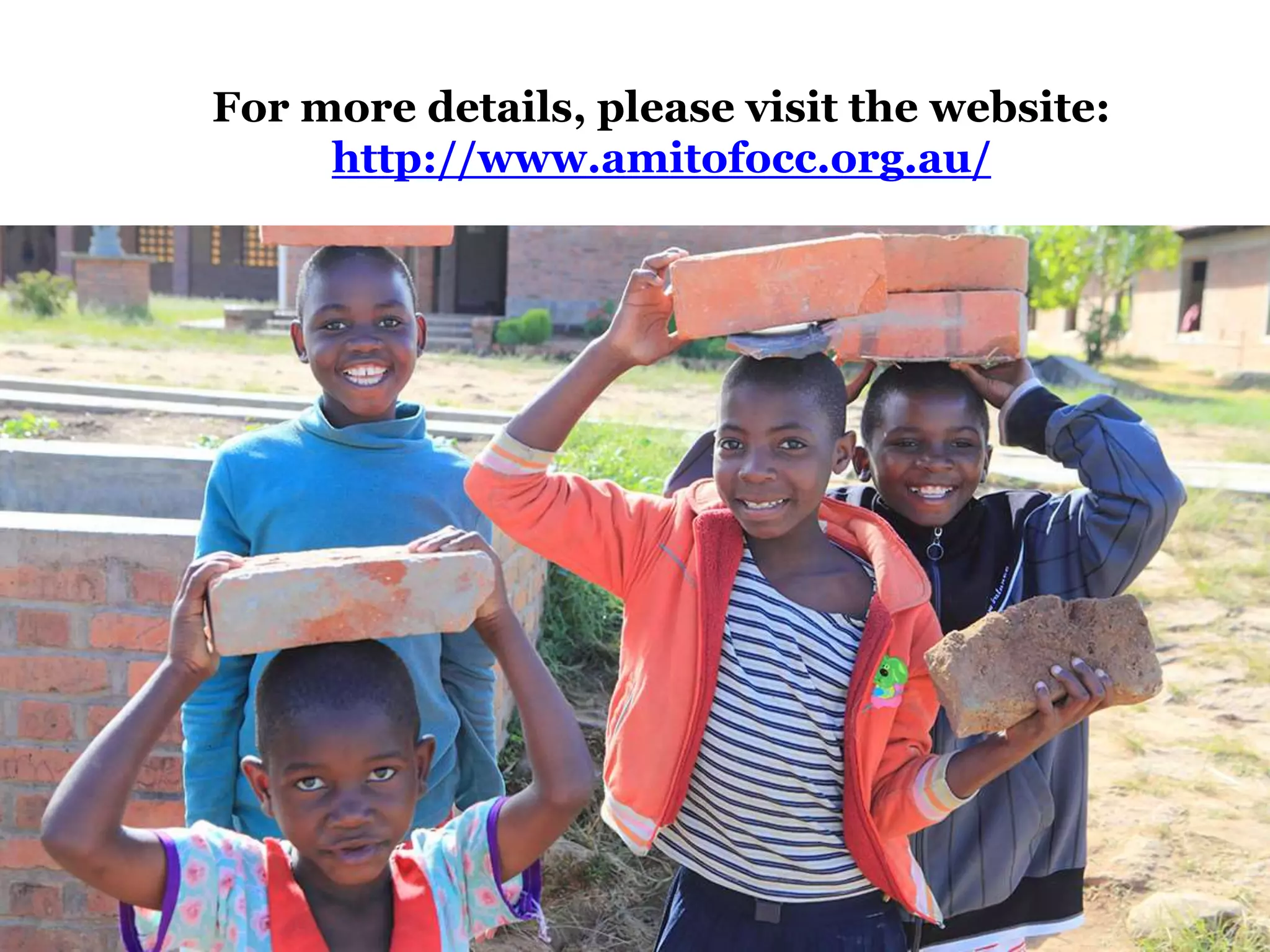 For more details, please visit the website:
http://www.amitofocc.org.au/