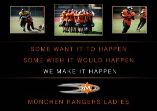 München Rangers Ladies - Sponsors Wanted!