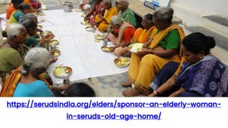 Sponsor Needy Elders