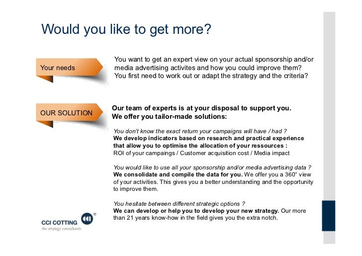 Managing Advertising and Sponsorship Requests more efficiently