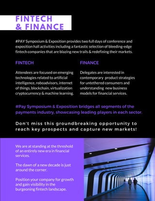 Sponsorship and exhibition prospectus | PDF