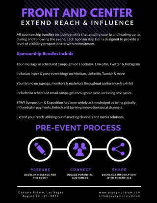 Sponsorship and exhibition prospectus | PDF