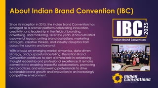 Sponsorship Deck-IBC-BAM Awards and conference | PPTX