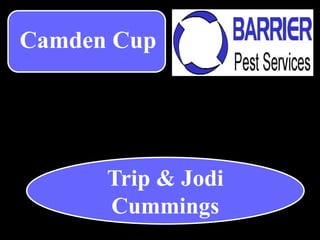 Trip & Jodi
Cummings
Camden Cup
 