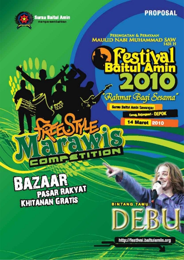 Proposal Festival Baitul Amin 2010