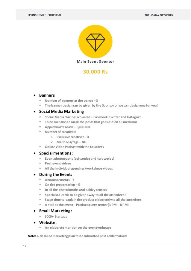 Sponsorship proposal(final)