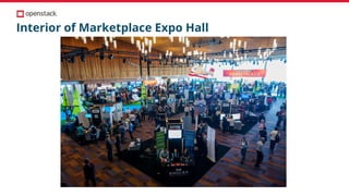Interior of Marketplace Expo Hall
 