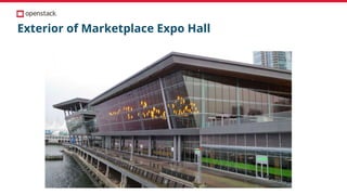 Exterior of Marketplace Expo Hall
 