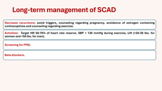 Spontaneous Coronary Artery Dissection (SCAD) | PDF