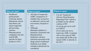 Spontenous adr reporting | PPTX