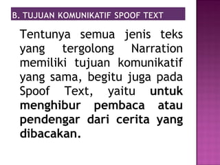Spoof text | PPT